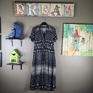 Free People Rare Feelings Maxi Dress Small